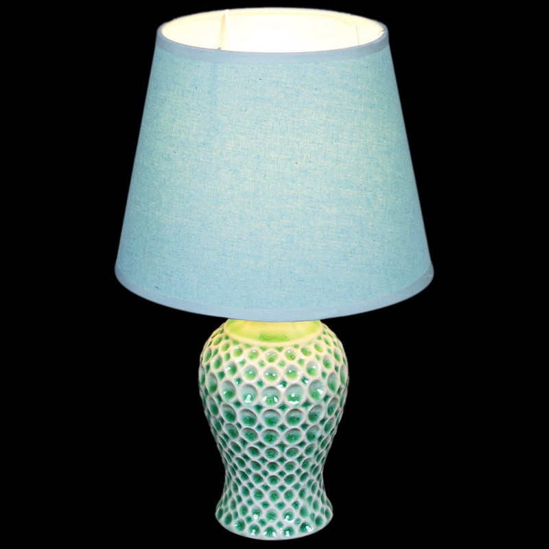 Настольная лампа с абажуром Reluce E14 01554-0.7-01 GR