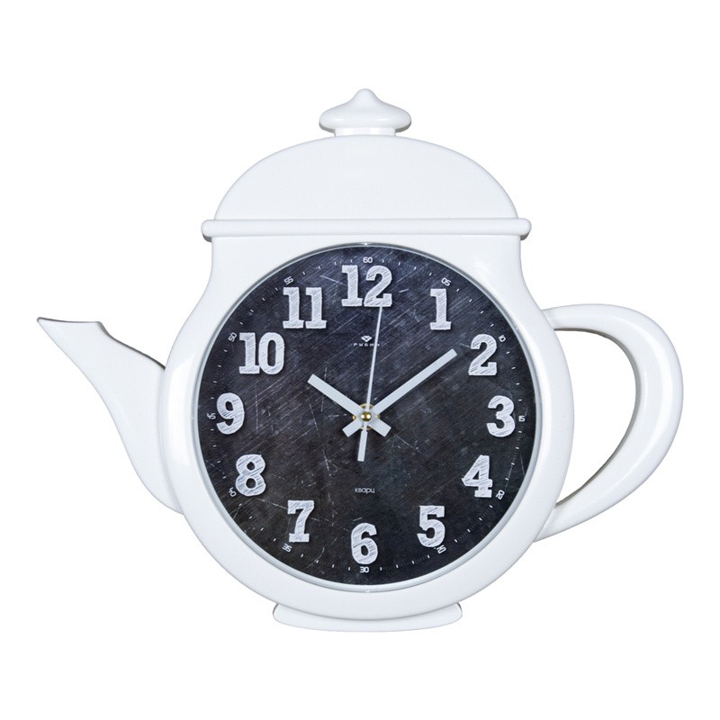 3530-001W Часы настенные чайник  &quot;Рубин&quot; (10)