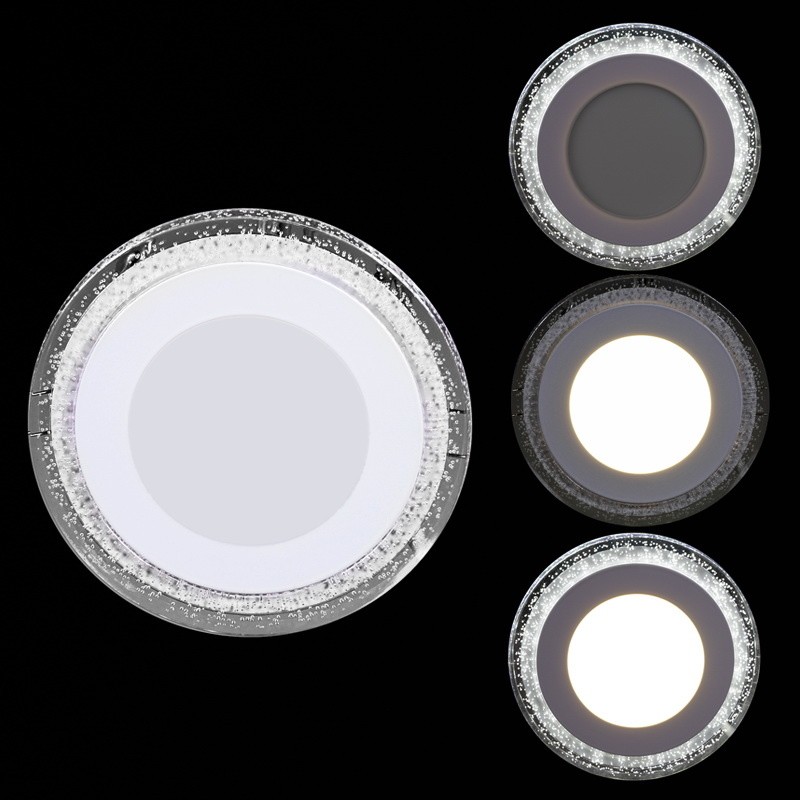 Встраиваемый светодиодный светильник Reluce  34063-9.0-001QP LED6+3W WHITE