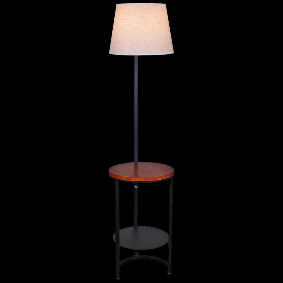 Торшер интерьерный 02223-2.6-01 BK, светильник напольный для студии, спальни, загородного дома