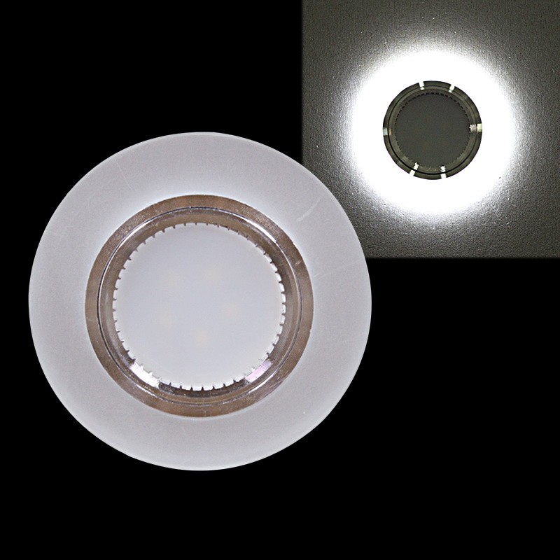 Встраиваемый светильник Reluce55030-9.0-001MN MR16+LED3W WT