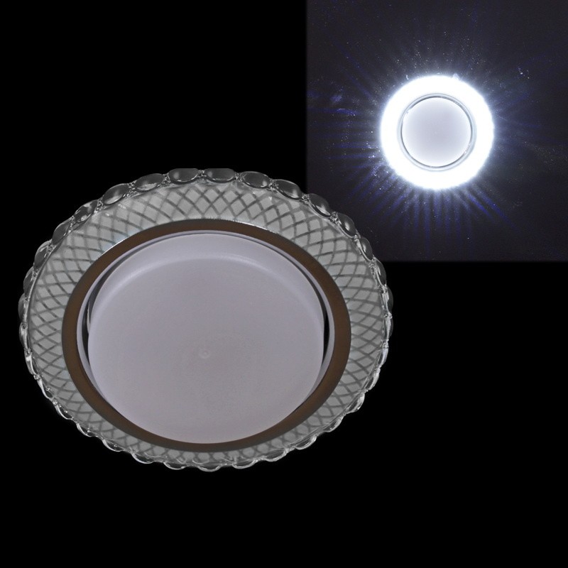 Встраиваемый светильник GX53 Reluce 53206-9.0-001PT GX53+LED4W CL