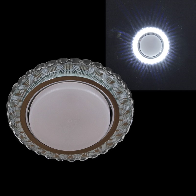 Встраиваемый светильник GX53 Reluce 53207-9.0-001PT GX53+LED4W CL