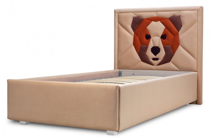 Кровать детская Медведь  Габариты (ш×г×в), мм:  1080×2180×1100