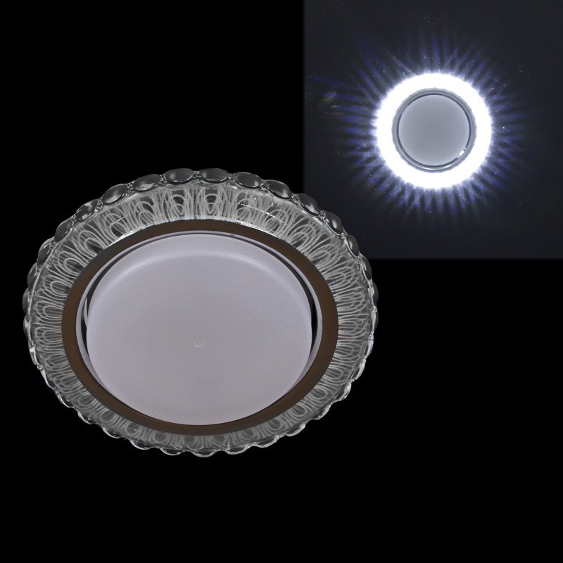 Встраиваемый светильник GX53 Reluce 53209-9.0-001PT GX53+LED4W CL